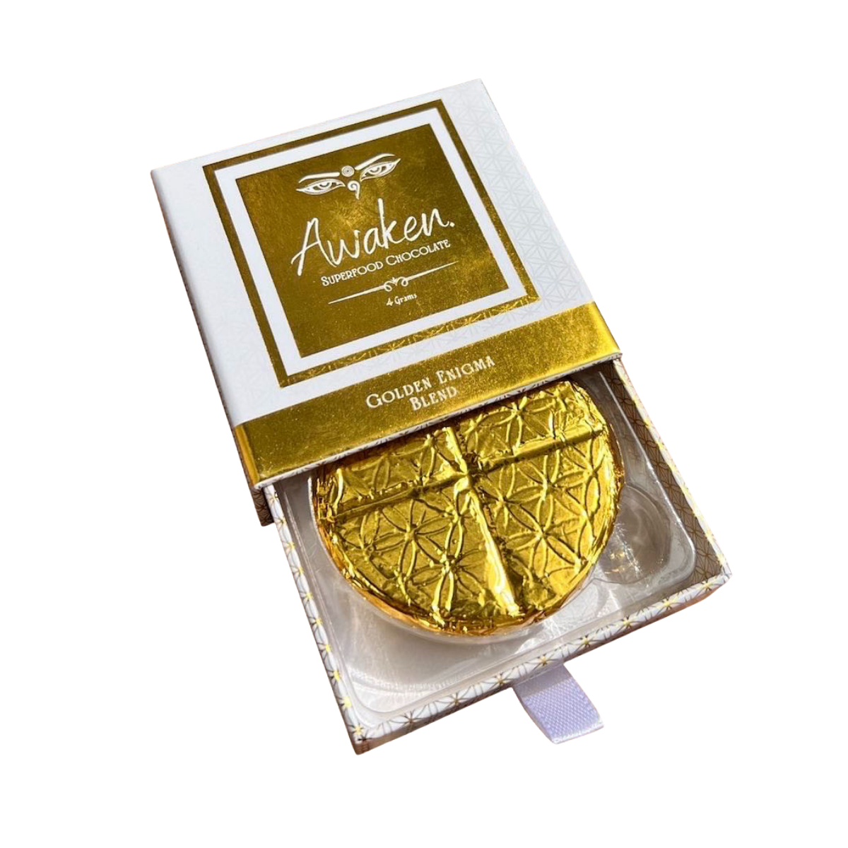 Awaken Dark Chocolate — opened box